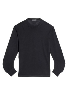 Helmut Lang Wool & Silk-Blend Crewneck Sweater