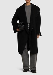 Helmut Lang Wool Long Coat