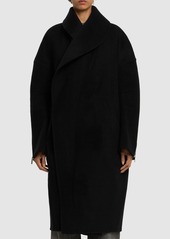 Helmut Lang Wool Long Coat