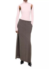 Helmut Lang Wool Maxi Skirt