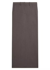 Helmut Lang Wool Maxi Skirt