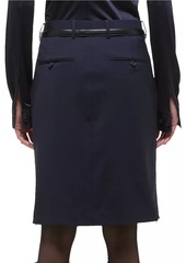 Helmut Lang Wool Pencil Skirt