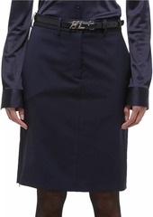 Helmut Lang Wool Pencil Skirt