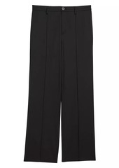 Helmut Lang Wool Relaxed Straight-Leg Trousers