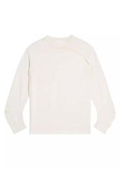 Helmut Lang Wool-Silk Convertible Sweater