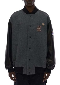Helmut Lang Wool Varsity Jacket