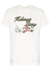 Helmut Lang x Saintwoods taxi print T-shirt