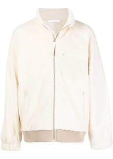 Helmut Lang zip-up fleece sweatshirt