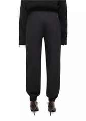 Helmut Lang Zoot Drawstring Tapered Pants