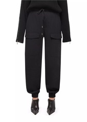 Helmut Lang Zoot Drawstring Tapered Pants