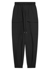 Helmut Lang Zoot Drawstring Tapered Pants