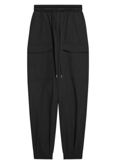 Helmut Lang Zoot Drawstring Tapered Pants