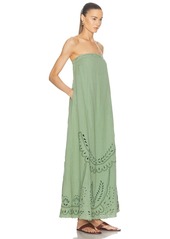 HEMANT AND NANDITA Alya Strapless Long Dress