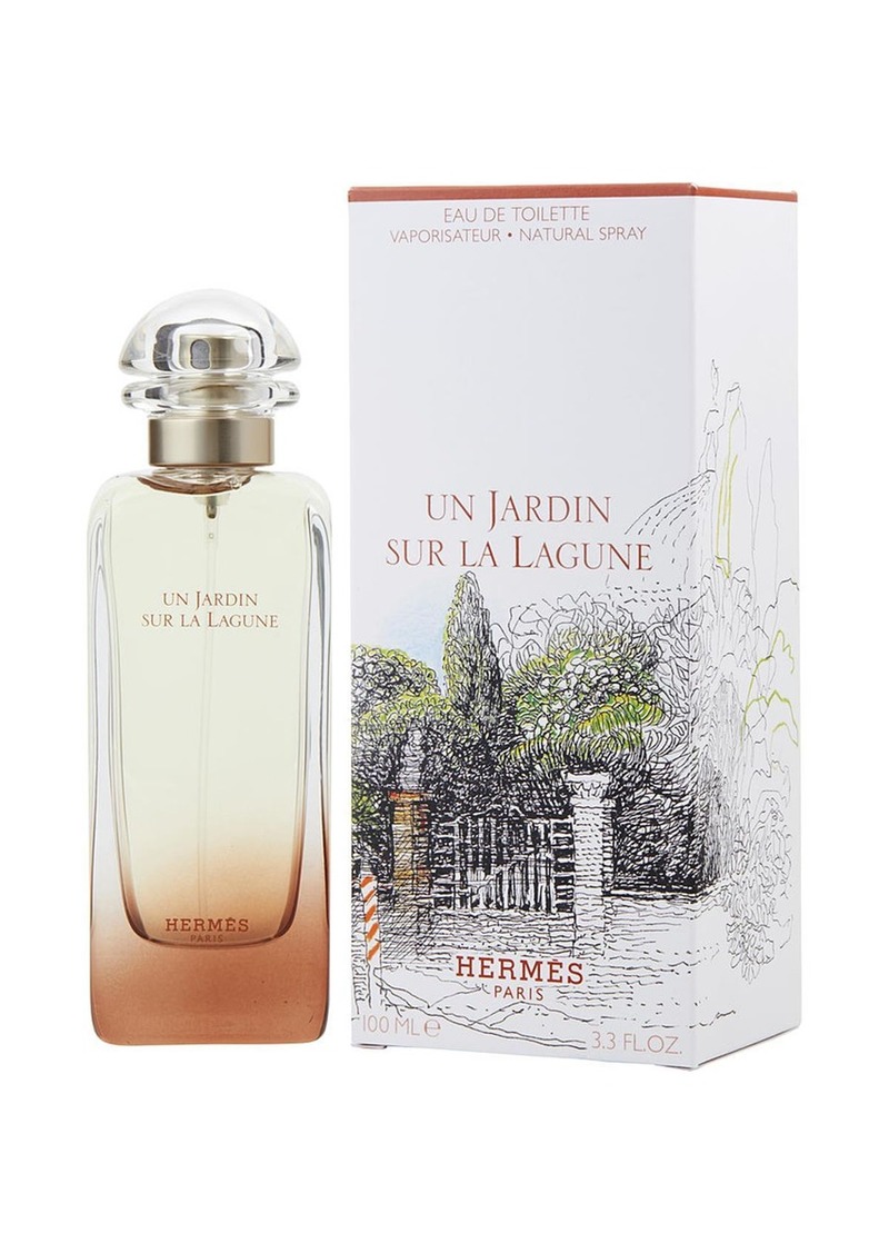 Hermes 3.3 oz Un Jardin Sur La Lagune Eau De Toilette Spray by Hermes for Unisex