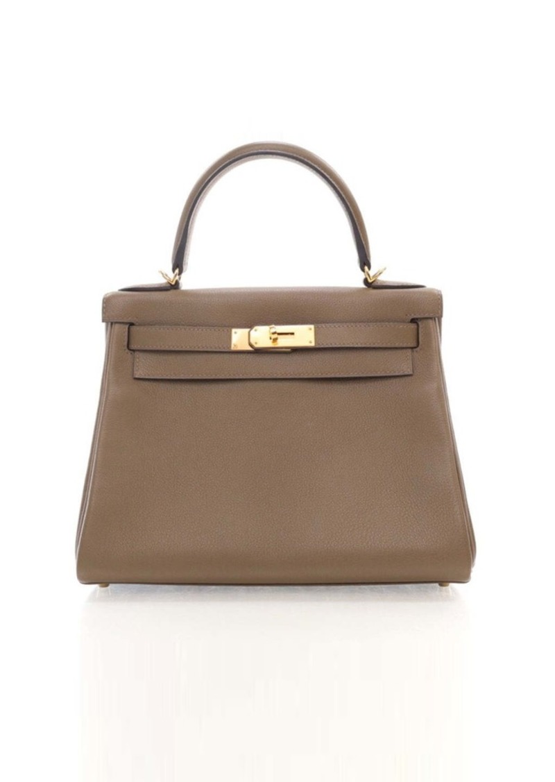 Hermes Kelly 28 Etoupe Evercolor