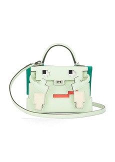 Hermes Quelle Idole Picto Kelly Doll Handbag