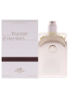 Voyage DHermes by Hermes for Unisex - 3.3 oz EDT Spray (Refillable)