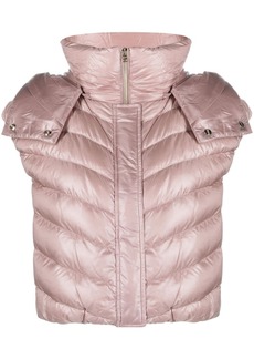 Herno cropped down gilet