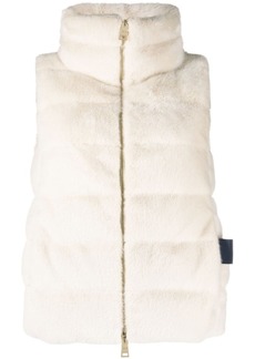 Herno faux fur padded gilet