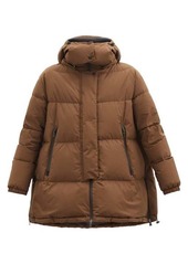 Herno A-line quilted down coat