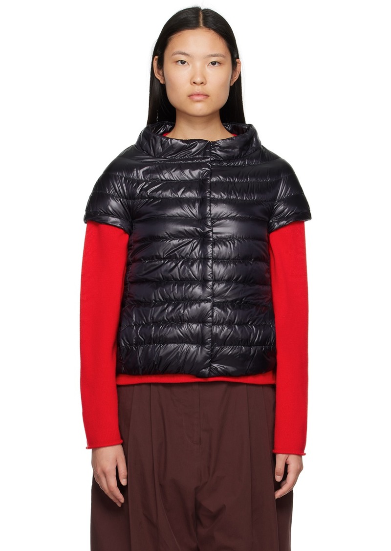 Herno Black Emilia Down Jacket