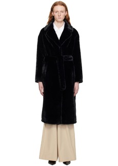 Herno Black Soft Coat