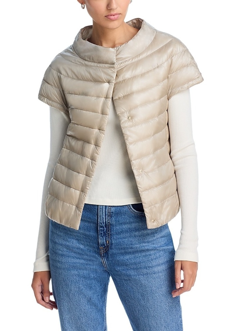 Herno Emelia Cap Sleeve Puffer Jacket