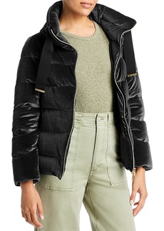 Herno Velvet Puffer Jacket