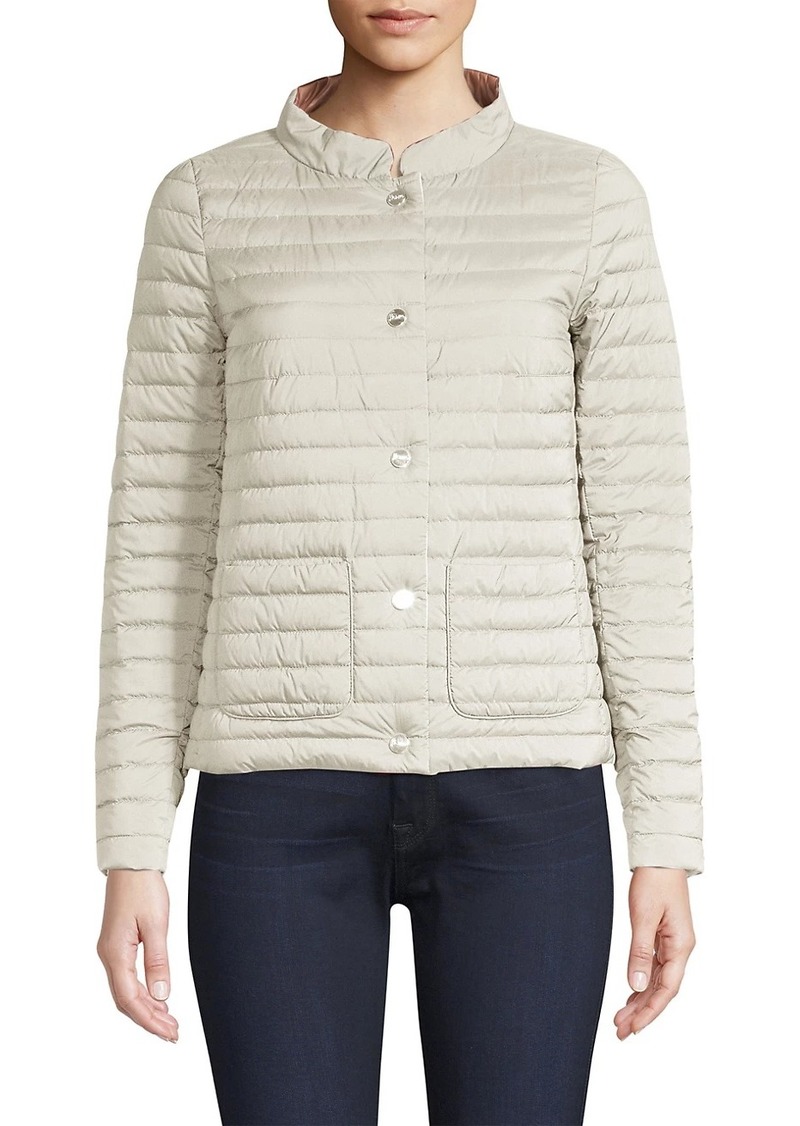 Herno Matte & Shiny Basic Reversible Jacket | Outerwear