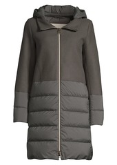 Herno Nuage Wool-Blend Puff Down Jacket