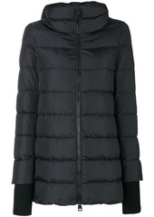 Herno padded zip-up hooded coat