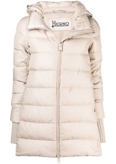 Herno padded hooded coat