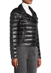 Herno Quilted Down Moto Jacket