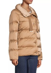 Herno Sateen Drawstring Down Puffer Jacket