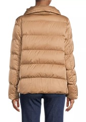 Herno Sateen Drawstring Down Puffer Jacket