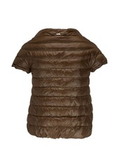 Herno short-sleeve quilted down jacket