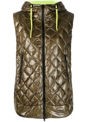 Herno sleeveless quilted padded jacket