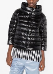 Herno Ultralight quilted high-shine puffer jacket