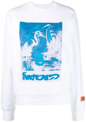 Heron Preston Captcha cotton sweatshirt