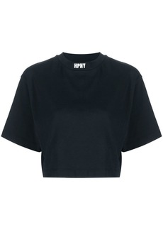 Heron Preston embroidered-logo cropped T-shirt