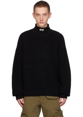 Heron Preston Black 'HPNY' Turtleneck