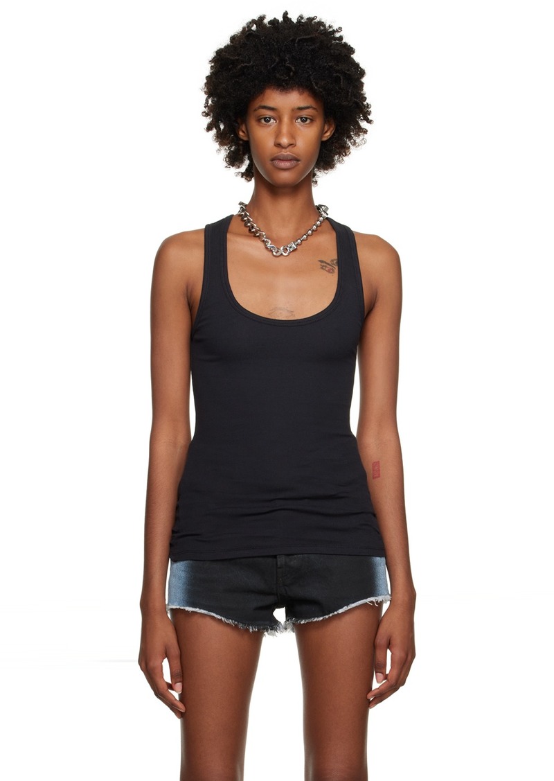 Heron Preston Black Patch Tank Top