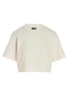 HERON PRESTON 'HPNY' cropped t-shirt