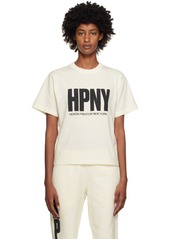Heron Preston White 'HPNY' T-Shirt