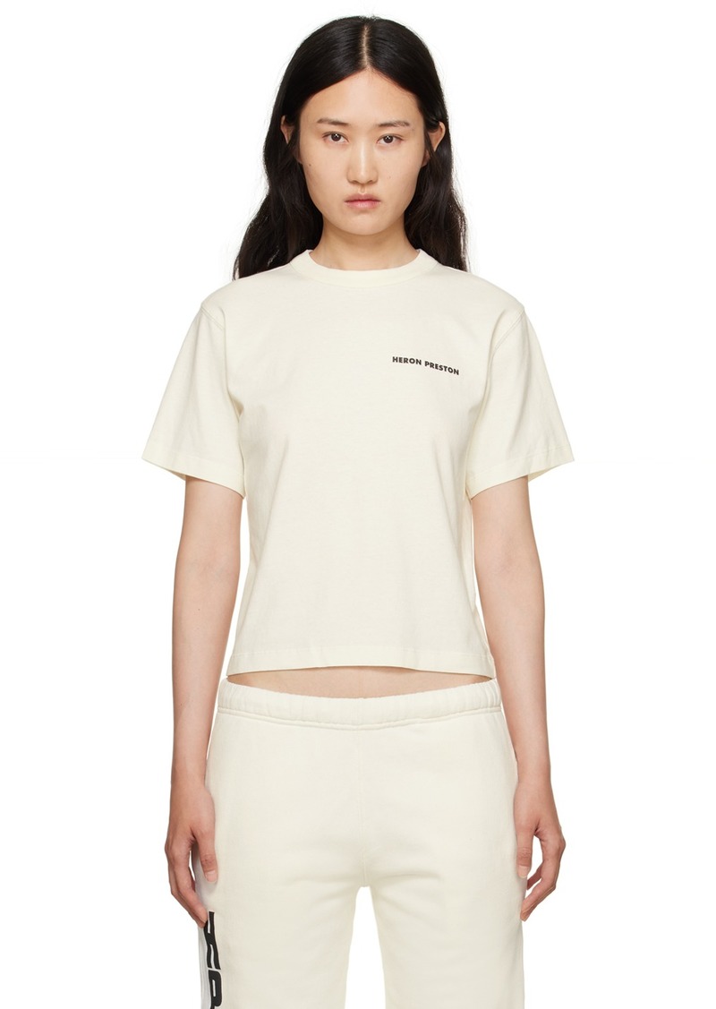 Heron Preston White 'This Is Not' T-Shirt