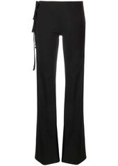 Heron Preston lace-up flared trousers