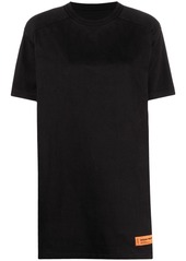 Heron Preston logo-patch T-shirt dress