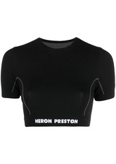Heron Preston Periodic cropped performance T-shirt
