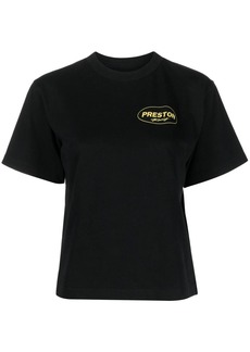 Heron Preston Racing logo-print T-shirt