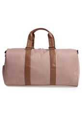 Herschel Supply Co. Canvas Duffle Bag in Ash Rose/tan at Nordstrom